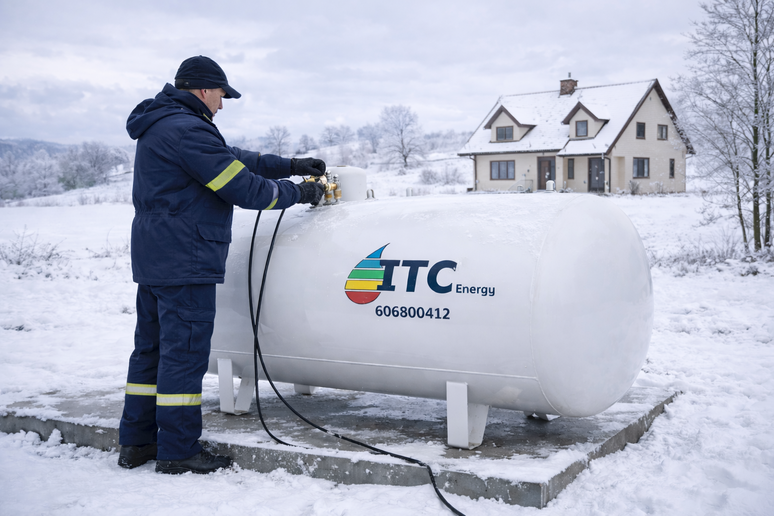 Badanie zbiornika LPG ITC Energy